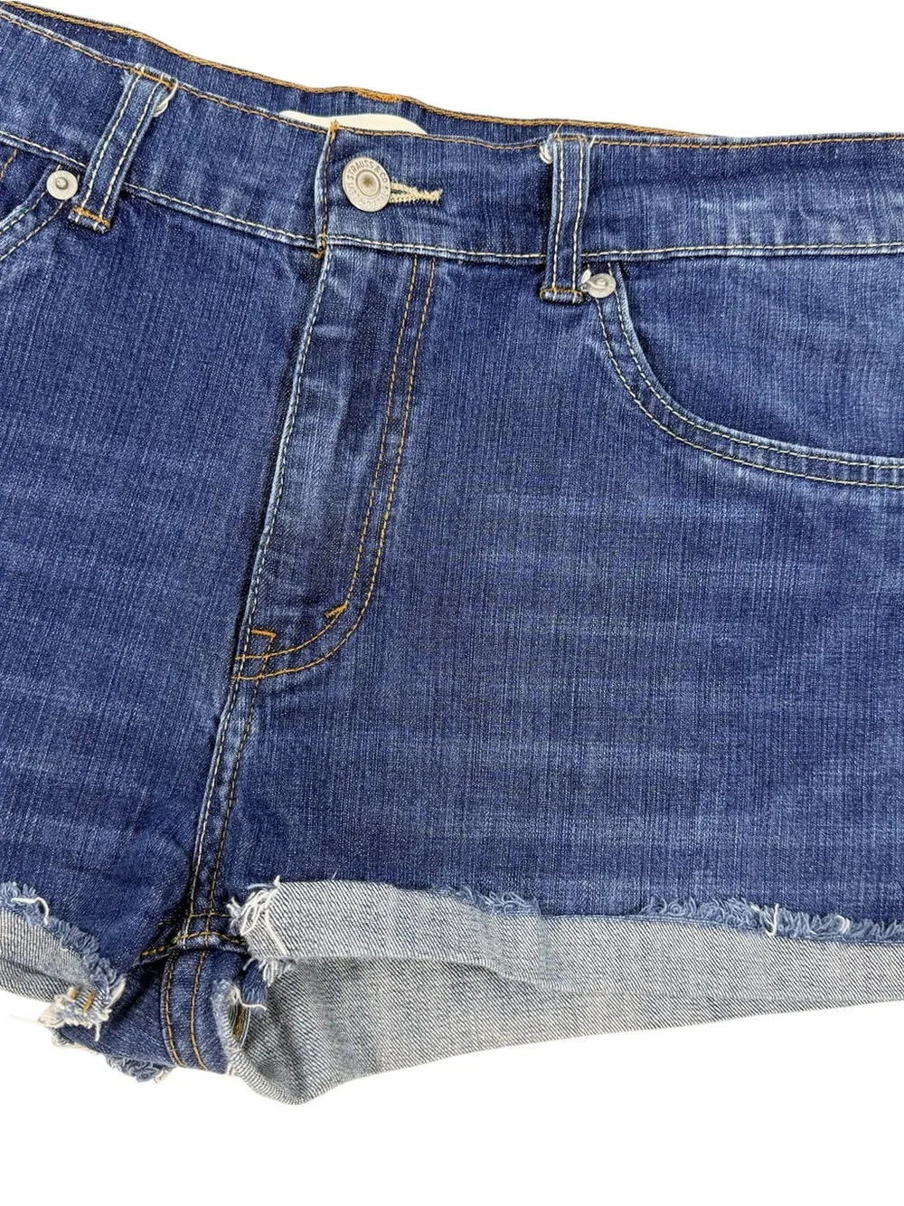 Levi's 541 Athletic Fit Cut Off Denim Mini Shorts Size 20 Reg/Waist 30